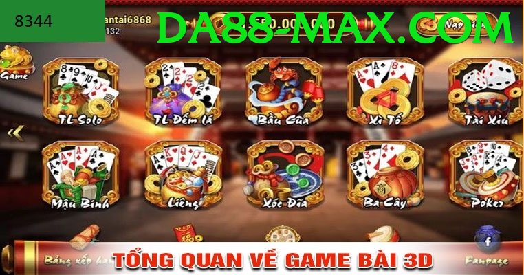 Game Bài 3D - Game hot