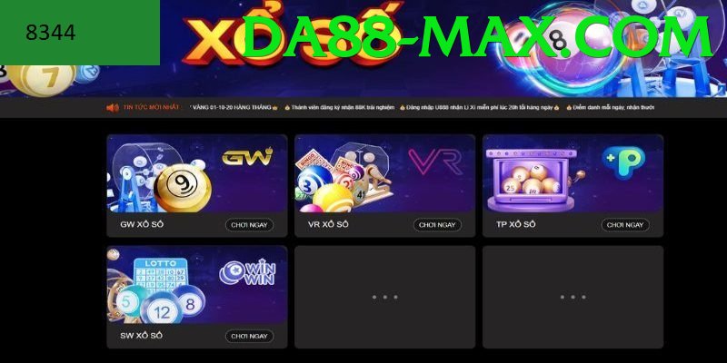 Xổ Số Online - da88 - Demo